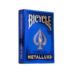 Playing Cards  Bicycle - Metalluxe Blue